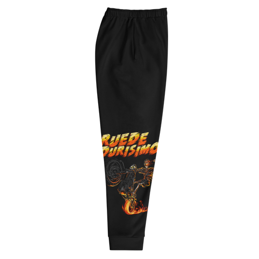 Ruede Durisimo Men's Black Sweatpants Joggers  - 2020 - DominicanGirlfriend.com - Frases Dominicanas - República Dominicana Lifestyle Graphic T-Shirts Streetwear & Accessories - New York - Bronx - Washington Heights - Miami - Florida - Boca Chica - USA - Dominican Clothing