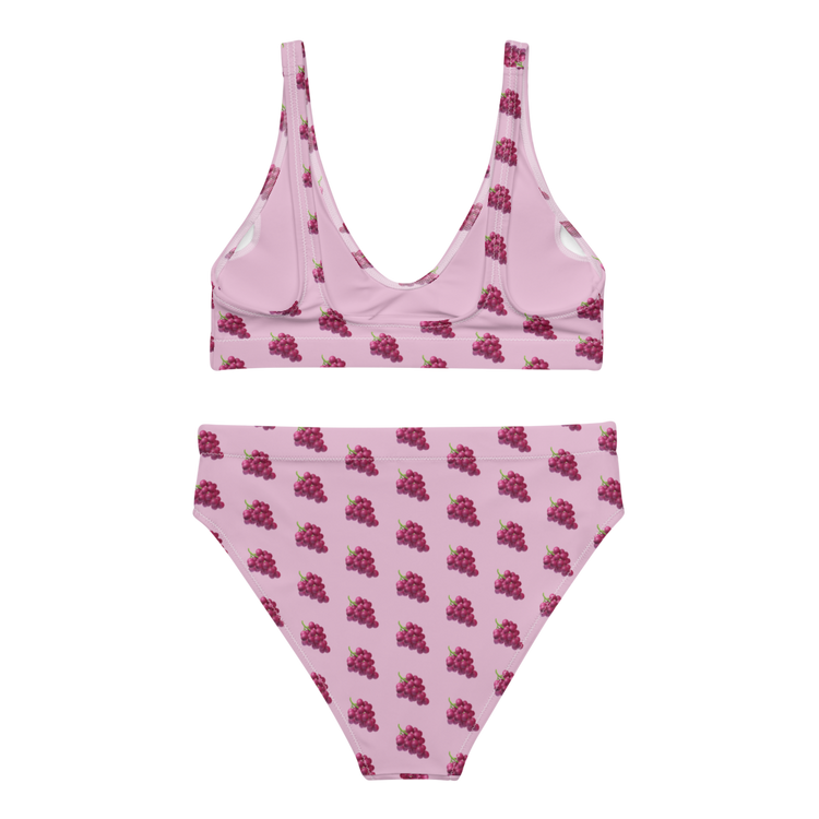 UVA 🍇 All-Over Print High-Waisted Bikini - 2020 - DominicanGirlfriend.com - Frases Dominicanas - República Dominicana Lifestyle Graphic T-Shirts Streetwear & Accessories - New York - Bronx - Washington Heights - Miami - Florida - Boca Chica - USA - Dominican Clothing