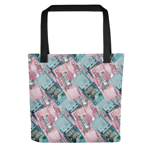 1000 y 2000 Dominican Pesos Tote Bag  - 2020 - DominicanGirlfriend.com - Frases Dominicanas - República Dominicana Lifestyle Graphic T-Shirts Streetwear & Accessories - New York - Bronx - Washington Heights - Miami - Florida - Boca Chica - USA - Dominican Clothing