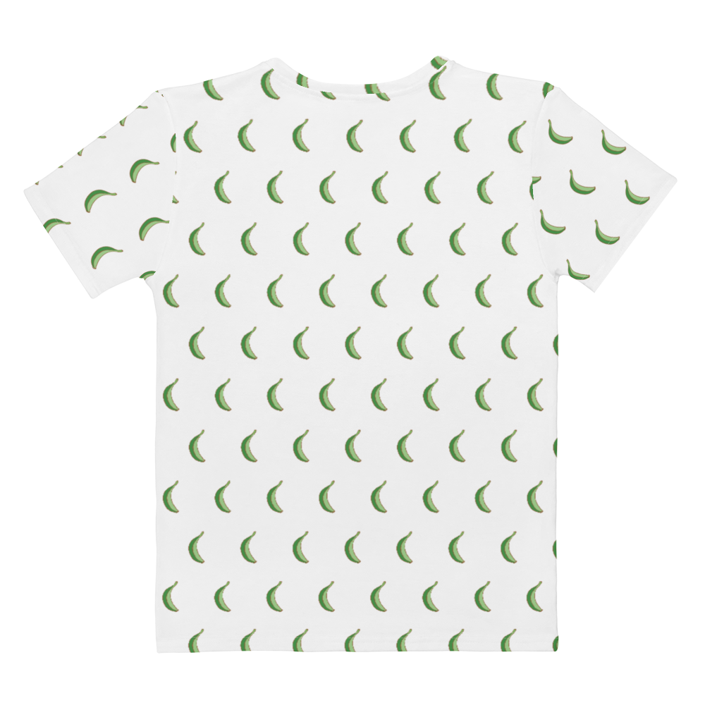 Platano All-Over Women's T-shirt  - 2020 - DominicanGirlfriend.com - Frases Dominicanas - República Dominicana Lifestyle Graphic T-Shirts Streetwear & Accessories - New York - Bronx - Washington Heights - Miami - Florida - Boca Chica - USA - Dominican Clothing