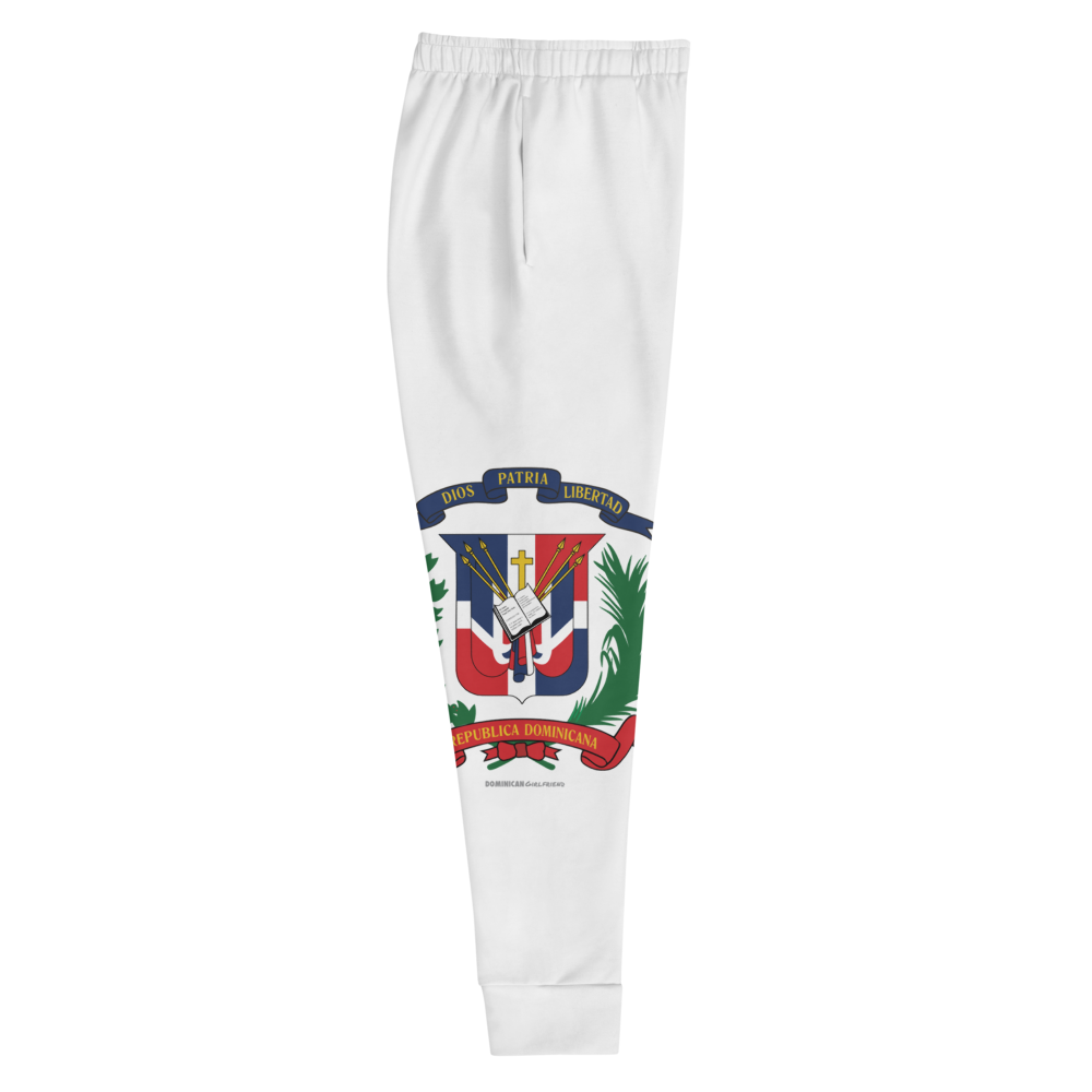 Escudo de la República Dominicana Women's Joggers - 2020 - DominicanGirlfriend.com - Frases Dominicanas - República Dominicana Lifestyle Graphic T-Shirts Streetwear & Accessories - New York - Bronx - Washington Heights - Miami - Florida - Boca Chica - USA - Dominican Clothing