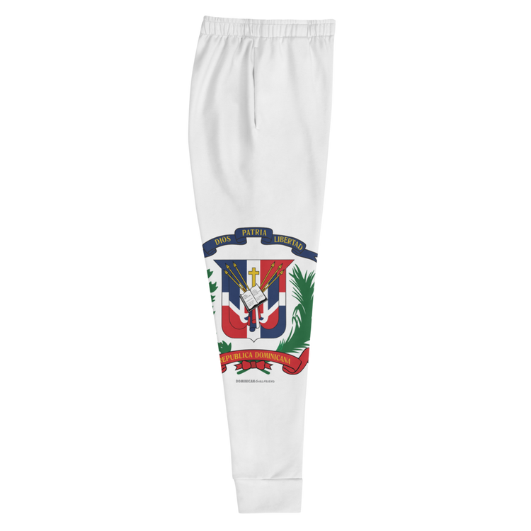 Escudo de la República Dominicana Women's Joggers - 2020 - DominicanGirlfriend.com - Frases Dominicanas - República Dominicana Lifestyle Graphic T-Shirts Streetwear & Accessories - New York - Bronx - Washington Heights - Miami - Florida - Boca Chica - USA - Dominican Clothing