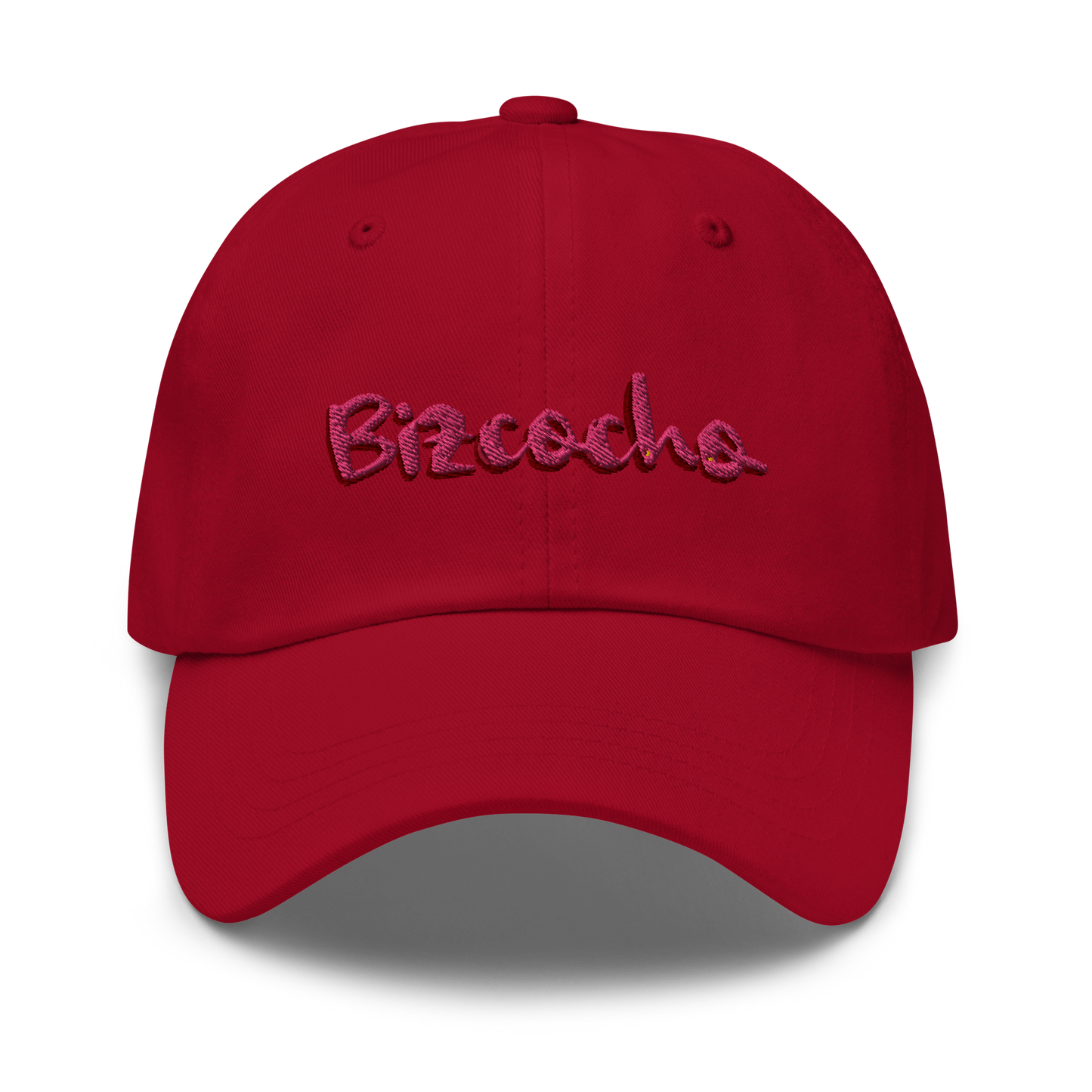 Bizcocho Dad Hat  - 2020 - DominicanGirlfriend.com - Frases Dominicanas - República Dominicana Lifestyle Graphic T-Shirts Streetwear & Accessories - New York - Bronx - Washington Heights - Miami - Florida - Boca Chica - USA - Dominican Clothing