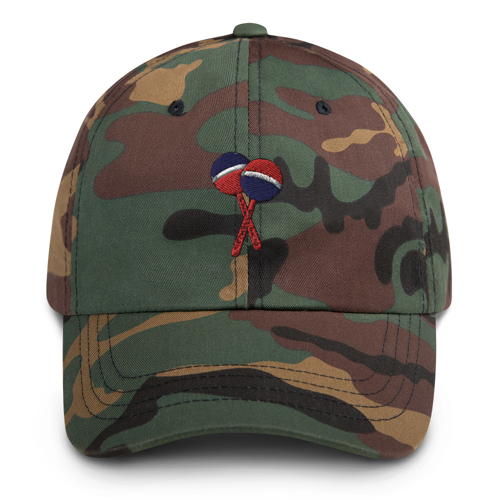 Maracas Dominicana Dad Hat  - 2020 - DominicanGirlfriend.com - Frases Dominicanas - República Dominicana Lifestyle Graphic T-Shirts Streetwear & Accessories - New York - Bronx - Washington Heights - Miami - Florida - Boca Chica - USA - Dominican Clothing