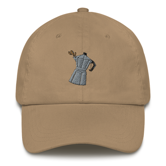 Cafetera Dad Hat  - 2020 - DominicanGirlfriend.com - Frases Dominicanas - República Dominicana Lifestyle Graphic T-Shirts Streetwear & Accessories - New York - Bronx - Washington Heights - Miami - Florida - Boca Chica - USA - Dominican Clothing