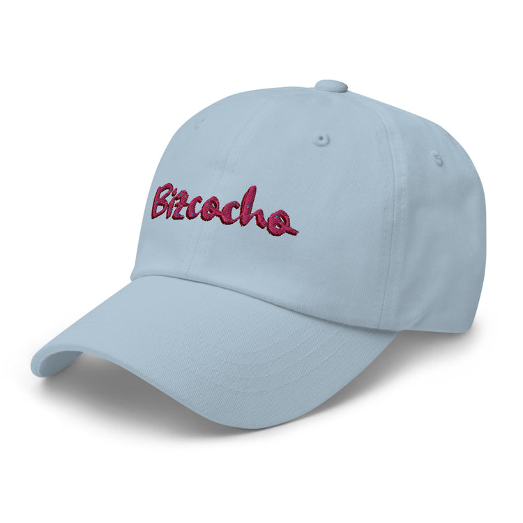 Bizcocho Dad Hat - 2020 - DominicanGirlfriend.com - Frases Dominicanas - República Dominicana Lifestyle Graphic T-Shirts Streetwear & Accessories - New York - Bronx - Washington Heights - Miami - Florida - Boca Chica - USA - Dominican Clothing