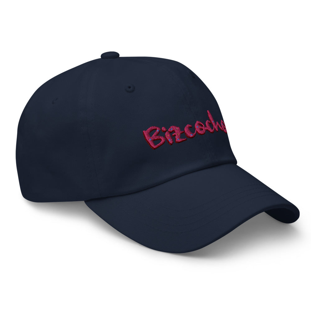 Bizcocho Dad Hat - 2020 - DominicanGirlfriend.com - Frases Dominicanas - República Dominicana Lifestyle Graphic T-Shirts Streetwear & Accessories - New York - Bronx - Washington Heights - Miami - Florida - Boca Chica - USA - Dominican Clothing