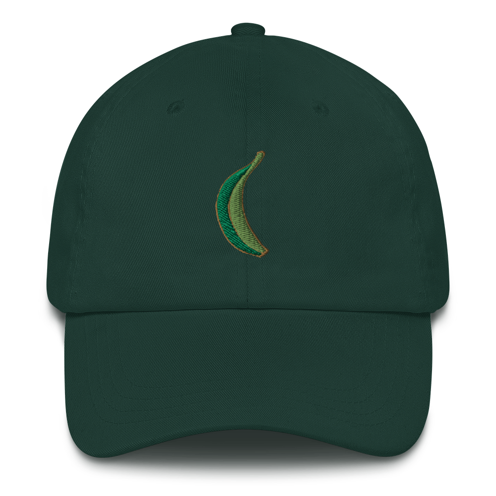 Platano Dad Hat  - 2020 - DominicanGirlfriend.com - Frases Dominicanas - República Dominicana Lifestyle Graphic T-Shirts Streetwear & Accessories - New York - Bronx - Washington Heights - Miami - Florida - Boca Chica - USA - Dominican Clothing