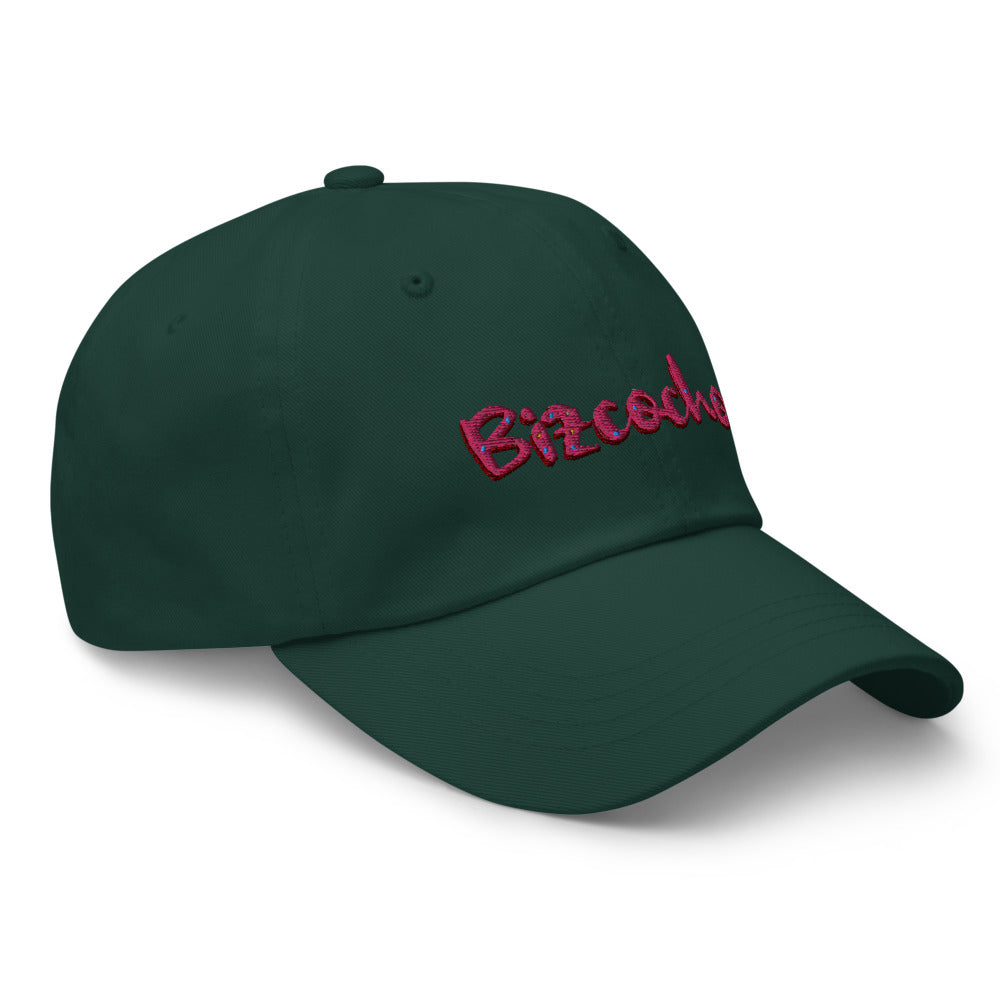 Bizcocho Dad Hat - 2020 - DominicanGirlfriend.com - Frases Dominicanas - República Dominicana Lifestyle Graphic T-Shirts Streetwear & Accessories - New York - Bronx - Washington Heights - Miami - Florida - Boca Chica - USA - Dominican Clothing