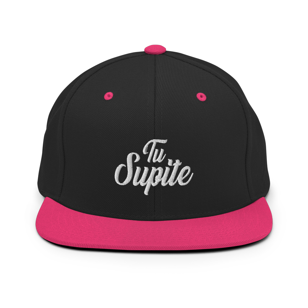 Tu Supite Snapback Hat  - 2020 - DominicanGirlfriend.com - Frases Dominicanas - República Dominicana Lifestyle Graphic T-Shirts Streetwear & Accessories - New York - Bronx - Washington Heights - Miami - Florida - Boca Chica - USA - Dominican Clothing