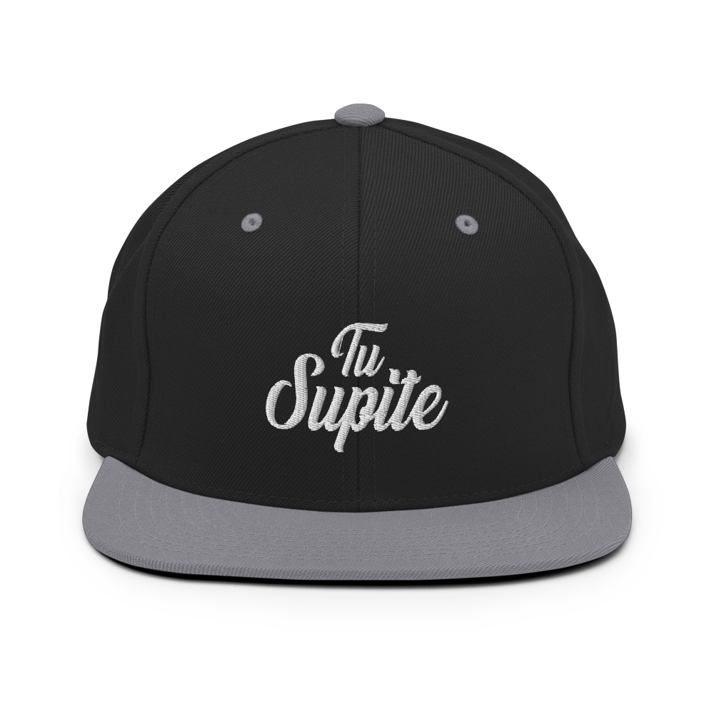 Tu Supite Snapback Hat  - 2020 - DominicanGirlfriend.com - Frases Dominicanas - República Dominicana Lifestyle Graphic T-Shirts Streetwear & Accessories - New York - Bronx - Washington Heights - Miami - Florida - Boca Chica - USA - Dominican Clothing