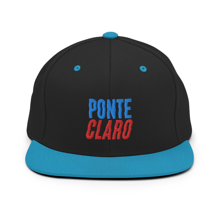 Ponte Claro Snapback Hat - 2020 - DominicanGirlfriend.com - Frases Dominicanas - República Dominicana Lifestyle Graphic T-Shirts Streetwear & Accessories - New York - Bronx - Washington Heights - Miami - Florida - Boca Chica - USA - Dominican Clothing