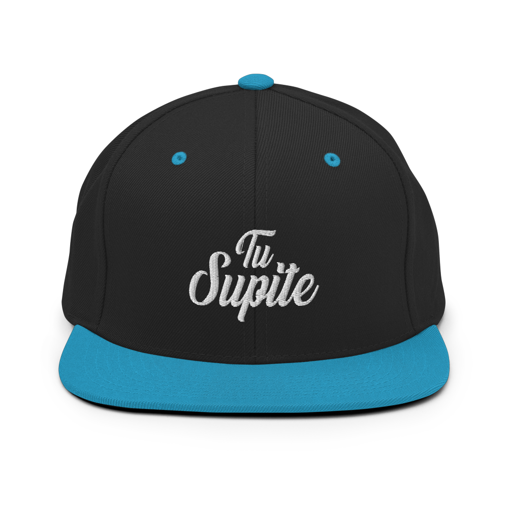 Tu Supite Snapback Hat  - 2020 - DominicanGirlfriend.com - Frases Dominicanas - República Dominicana Lifestyle Graphic T-Shirts Streetwear & Accessories - New York - Bronx - Washington Heights - Miami - Florida - Boca Chica - USA - Dominican Clothing