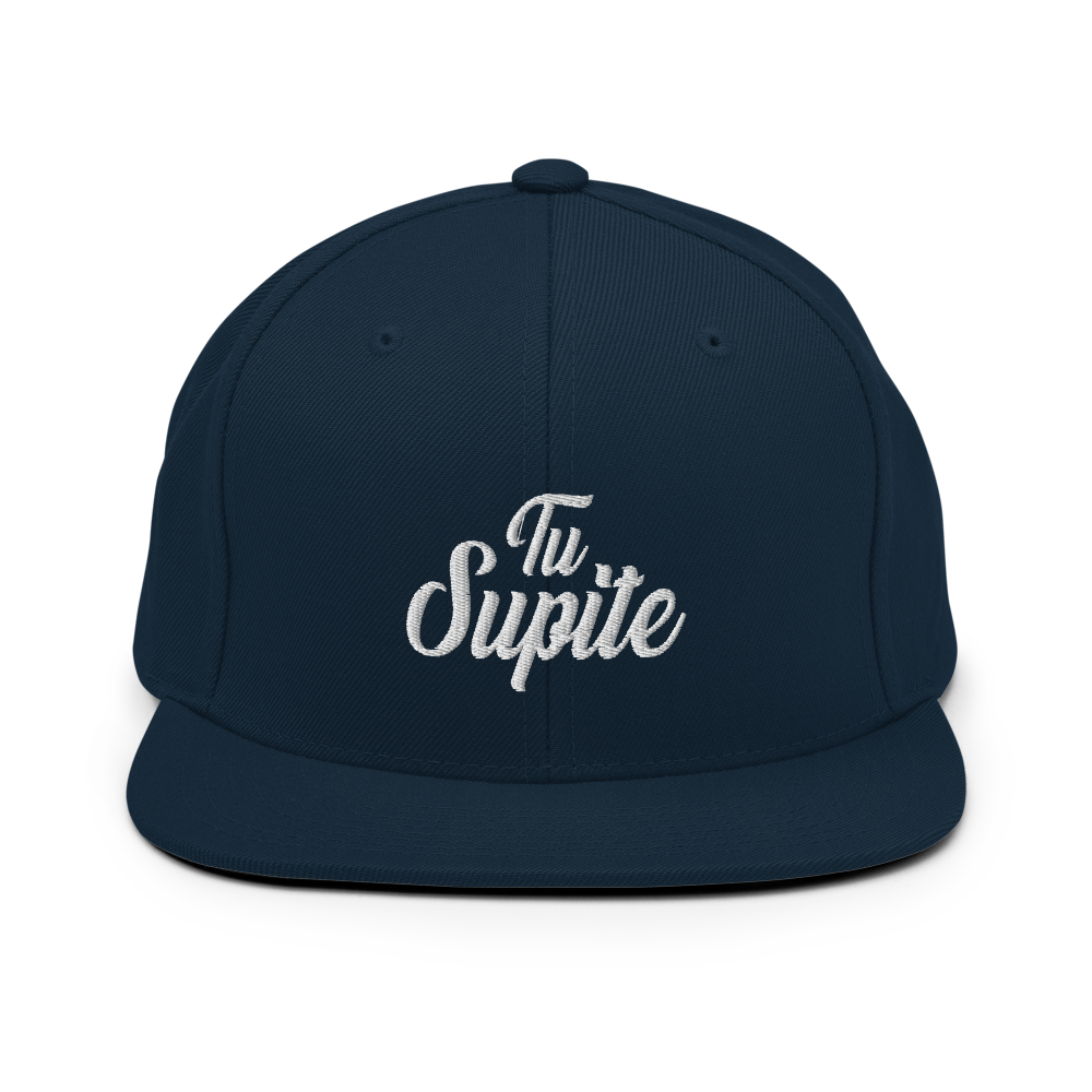 Tu Supite Snapback Hat  - 2020 - DominicanGirlfriend.com - Frases Dominicanas - República Dominicana Lifestyle Graphic T-Shirts Streetwear & Accessories - New York - Bronx - Washington Heights - Miami - Florida - Boca Chica - USA - Dominican Clothing
