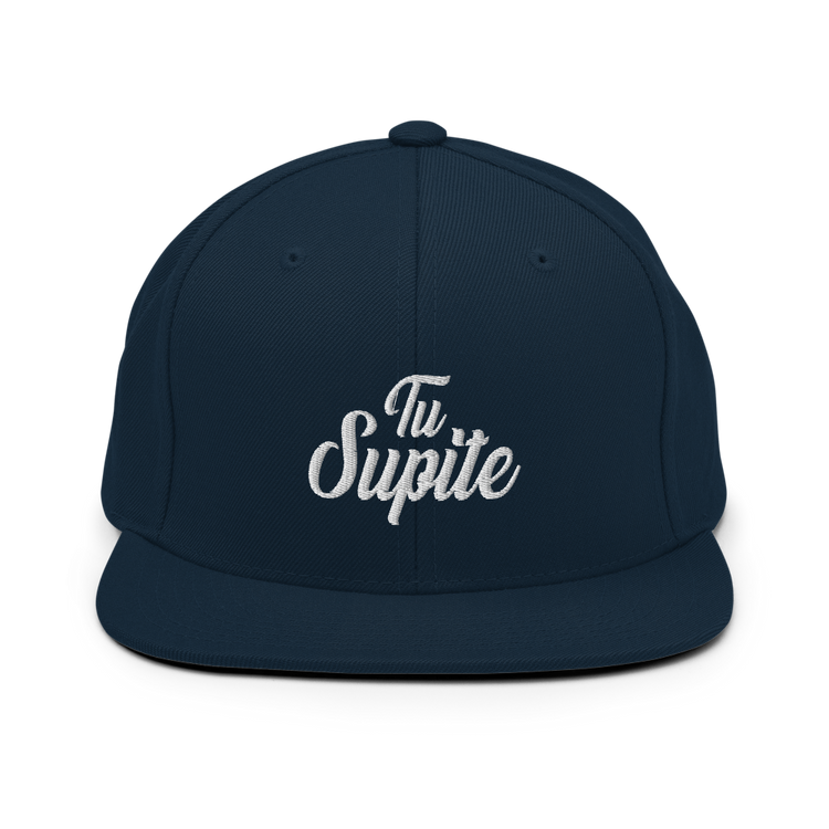 Tu Supite Snapback Hat - 2020 - DominicanGirlfriend.com - Frases Dominicanas - República Dominicana Lifestyle Graphic T-Shirts Streetwear & Accessories - New York - Bronx - Washington Heights - Miami - Florida - Boca Chica - USA - Dominican Clothing