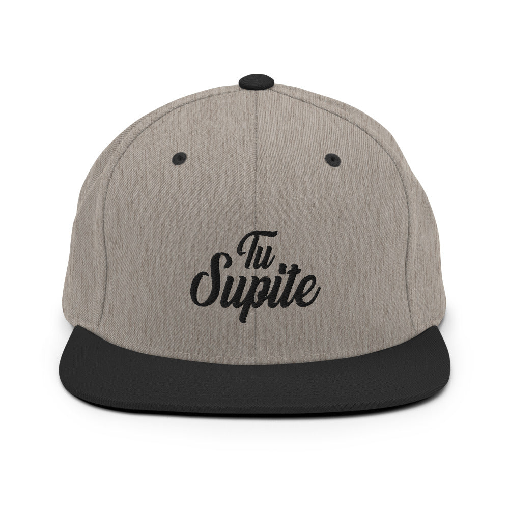 Tu Supite Snapback Hat  - 2020 - DominicanGirlfriend.com - Frases Dominicanas - República Dominicana Lifestyle Graphic T-Shirts Streetwear & Accessories - New York - Bronx - Washington Heights - Miami - Florida - Boca Chica - USA - Dominican Clothing