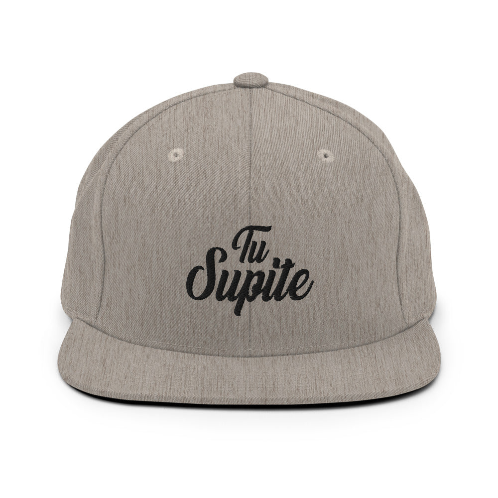 Tu Supite Snapback Hat  - 2020 - DominicanGirlfriend.com - Frases Dominicanas - República Dominicana Lifestyle Graphic T-Shirts Streetwear & Accessories - New York - Bronx - Washington Heights - Miami - Florida - Boca Chica - USA - Dominican Clothing