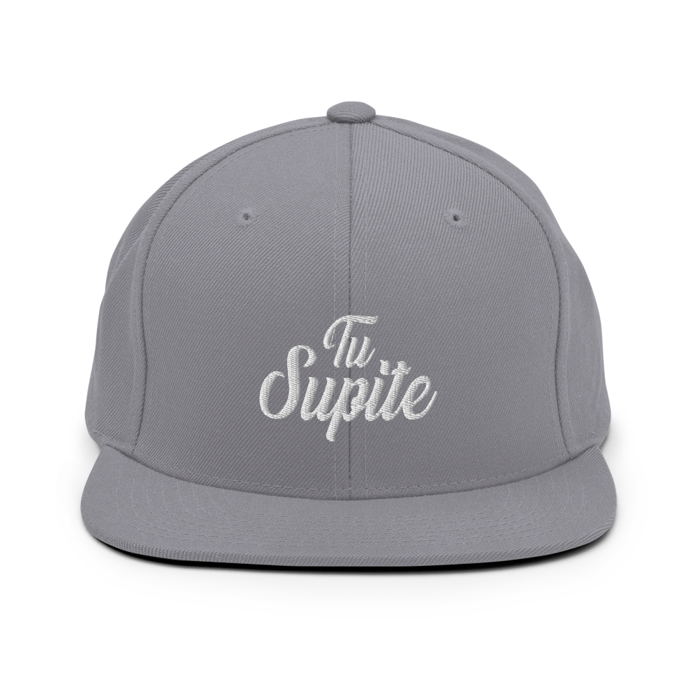 Tu Supite Snapback Hat  - 2020 - DominicanGirlfriend.com - Frases Dominicanas - República Dominicana Lifestyle Graphic T-Shirts Streetwear & Accessories - New York - Bronx - Washington Heights - Miami - Florida - Boca Chica - USA - Dominican Clothing