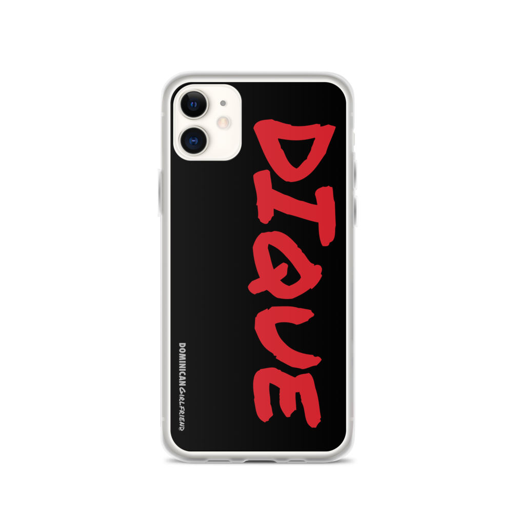 Dique iPhone Case - 2020 - DominicanGirlfriend.com - Frases Dominicanas - República Dominicana Lifestyle Graphic T-Shirts Streetwear & Accessories - New York - Bronx - Washington Heights - Miami - Florida - Boca Chica - USA - Dominican Clothing