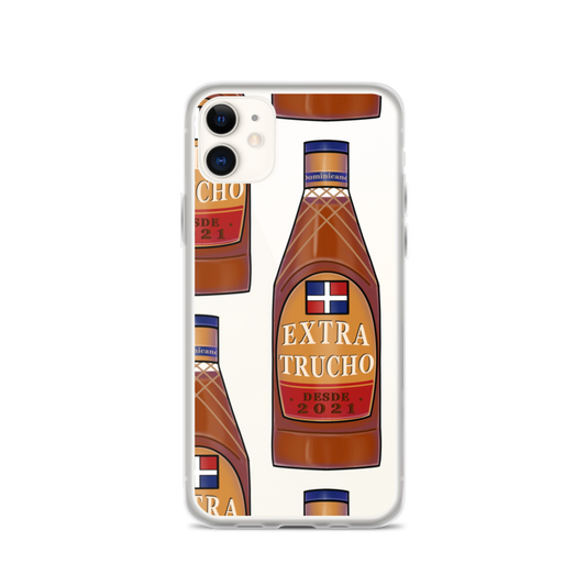 Extra Trucho Dominican Rum iPhone Case  - 2020 - DominicanGirlfriend.com - Frases Dominicanas - República Dominicana Lifestyle Graphic T-Shirts Streetwear & Accessories - New York - Bronx - Washington Heights - Miami - Florida - Boca Chica - USA - Dominican Clothing