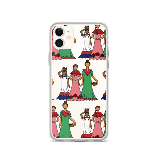 Dominican Faceless Dolls iPhone Case  - 2020 - DominicanGirlfriend.com - Frases Dominicanas - República Dominicana Lifestyle Graphic T-Shirts Streetwear & Accessories - New York - Bronx - Washington Heights - Miami - Florida - Boca Chica - USA - Dominican Clothing