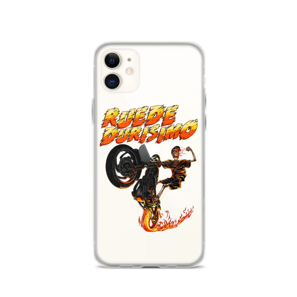 Ruede Durisimo iPhone Case  - 2020 - DominicanGirlfriend.com - Frases Dominicanas - República Dominicana Lifestyle Graphic T-Shirts Streetwear & Accessories - New York - Bronx - Washington Heights - Miami - Florida - Boca Chica - USA - Dominican Clothing