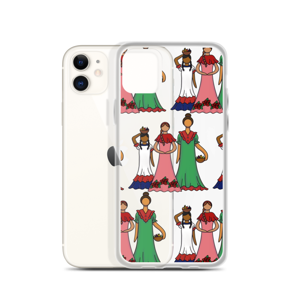 Dominican Faceless Dolls iPhone Case - 2020 - DominicanGirlfriend.com - Frases Dominicanas - República Dominicana Lifestyle Graphic T-Shirts Streetwear & Accessories - New York - Bronx - Washington Heights - Miami - Florida - Boca Chica - USA - Dominican Clothing