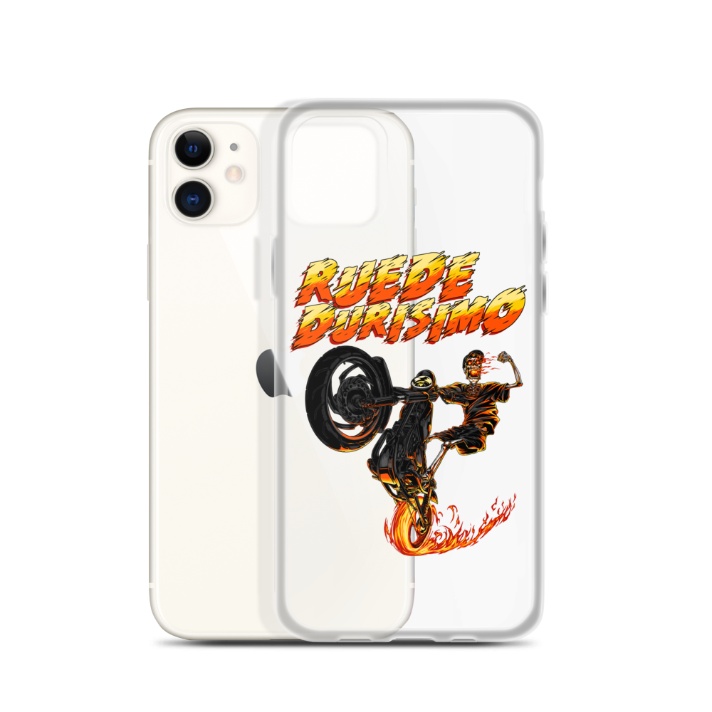 Ruede Durisimo iPhone Case  - 2020 - DominicanGirlfriend.com - Frases Dominicanas - República Dominicana Lifestyle Graphic T-Shirts Streetwear & Accessories - New York - Bronx - Washington Heights - Miami - Florida - Boca Chica - USA - Dominican Clothing