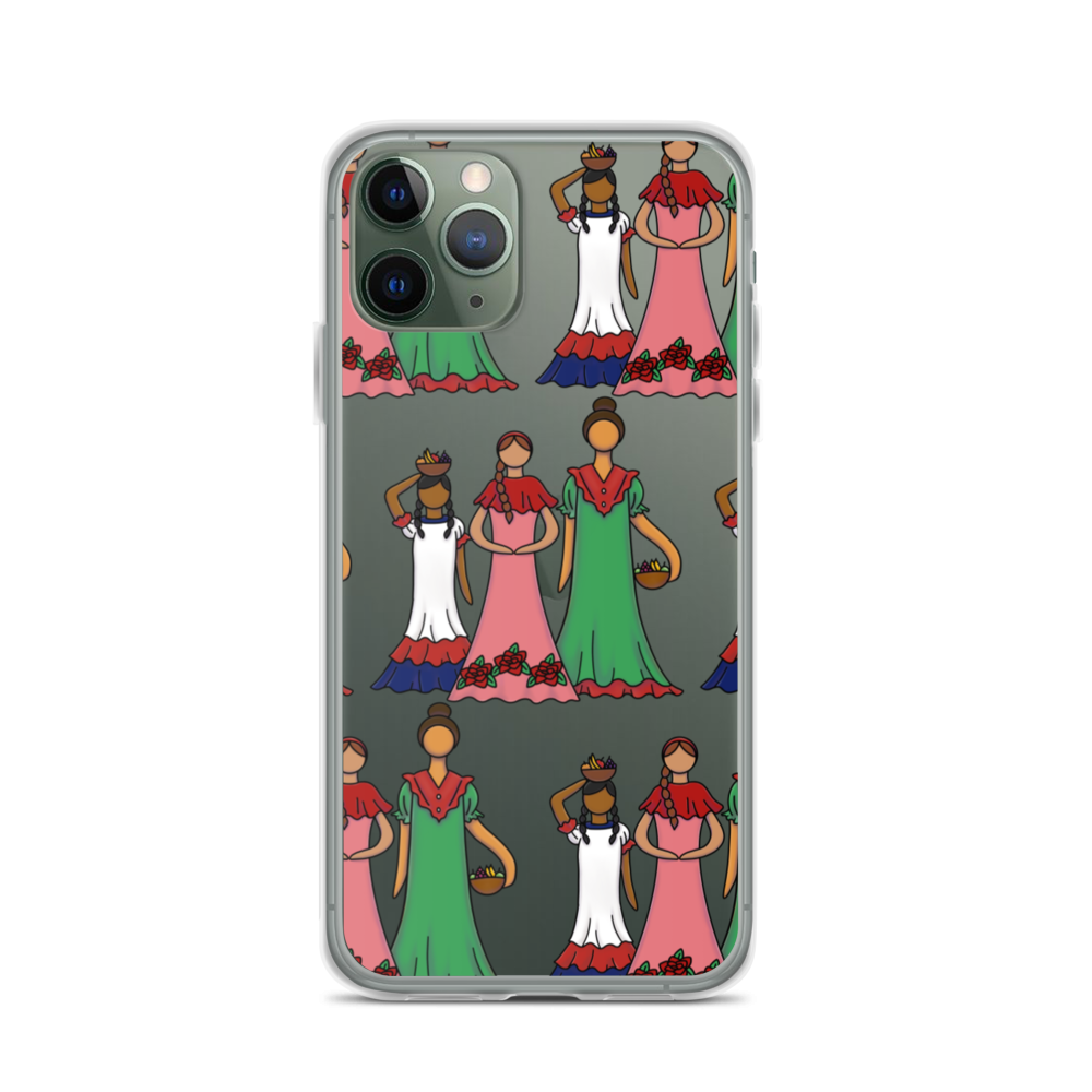 Dominican Faceless Dolls iPhone Case - 2020 - DominicanGirlfriend.com - Frases Dominicanas - República Dominicana Lifestyle Graphic T-Shirts Streetwear & Accessories - New York - Bronx - Washington Heights - Miami - Florida - Boca Chica - USA - Dominican Clothing