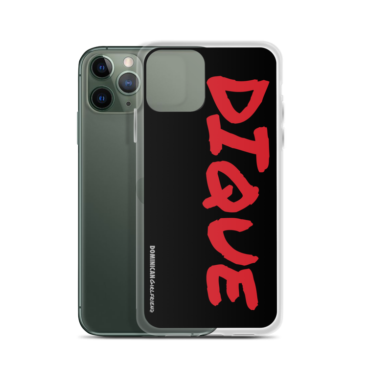 Dique iPhone Case - 2020 - DominicanGirlfriend.com - Frases Dominicanas - República Dominicana Lifestyle Graphic T-Shirts Streetwear & Accessories - New York - Bronx - Washington Heights - Miami - Florida - Boca Chica - USA - Dominican Clothing