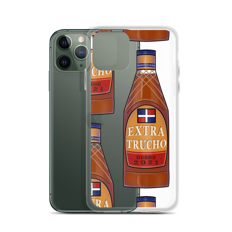 Extra Trucho Dominican Rum iPhone Case - 2020 - DominicanGirlfriend.com - Frases Dominicanas - República Dominicana Lifestyle Graphic T-Shirts Streetwear & Accessories - New York - Bronx - Washington Heights - Miami - Florida - Boca Chica - USA - Dominican Clothing