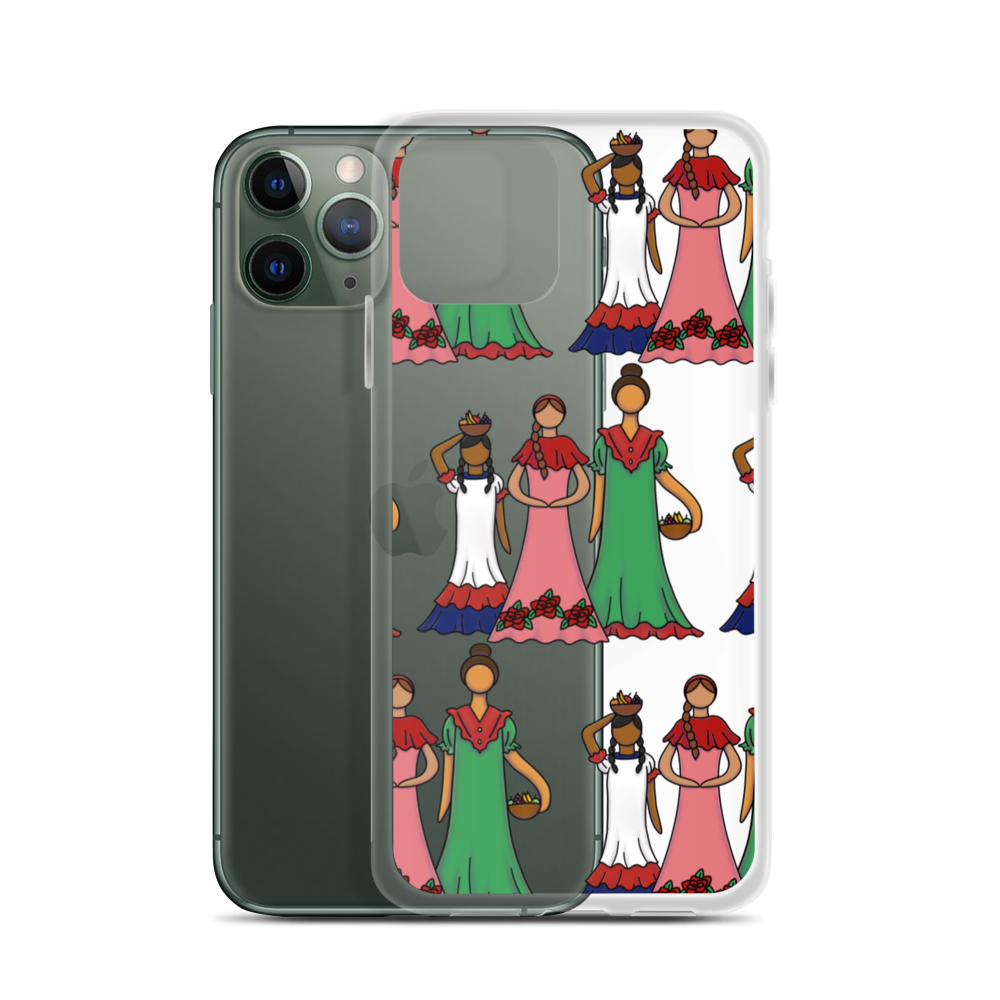 Dominican Faceless Dolls iPhone Case - 2020 - DominicanGirlfriend.com - Frases Dominicanas - República Dominicana Lifestyle Graphic T-Shirts Streetwear & Accessories - New York - Bronx - Washington Heights - Miami - Florida - Boca Chica - USA - Dominican Clothing