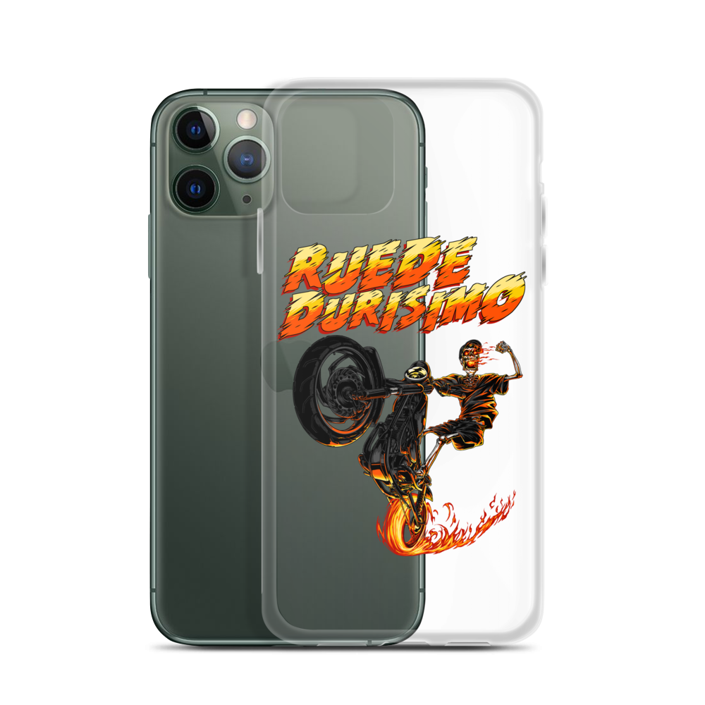 Ruede Durisimo iPhone Case  - 2020 - DominicanGirlfriend.com - Frases Dominicanas - República Dominicana Lifestyle Graphic T-Shirts Streetwear & Accessories - New York - Bronx - Washington Heights - Miami - Florida - Boca Chica - USA - Dominican Clothing