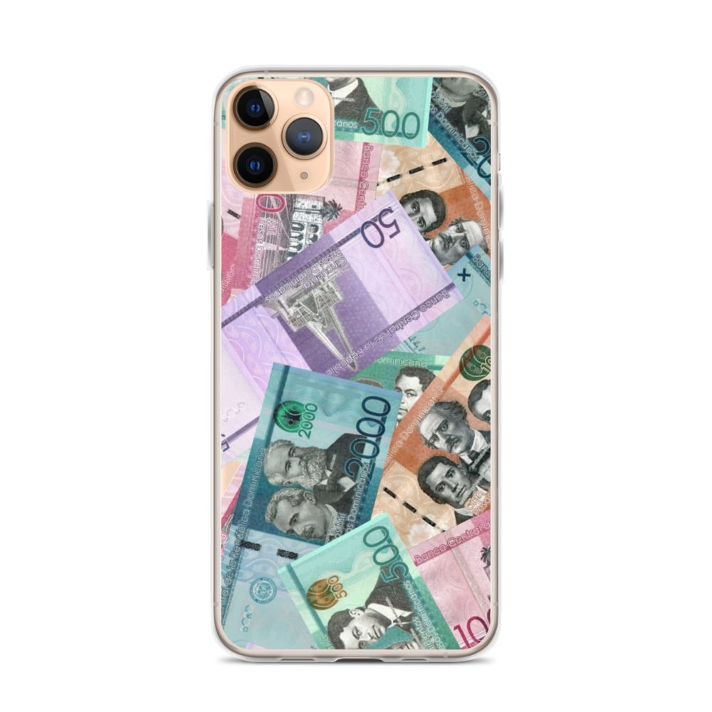 Dominican Pesos iPhone Case  - 2020 - DominicanGirlfriend.com - Frases Dominicanas - República Dominicana Lifestyle Graphic T-Shirts Streetwear & Accessories - New York - Bronx - Washington Heights - Miami - Florida - Boca Chica - USA - Dominican Clothing