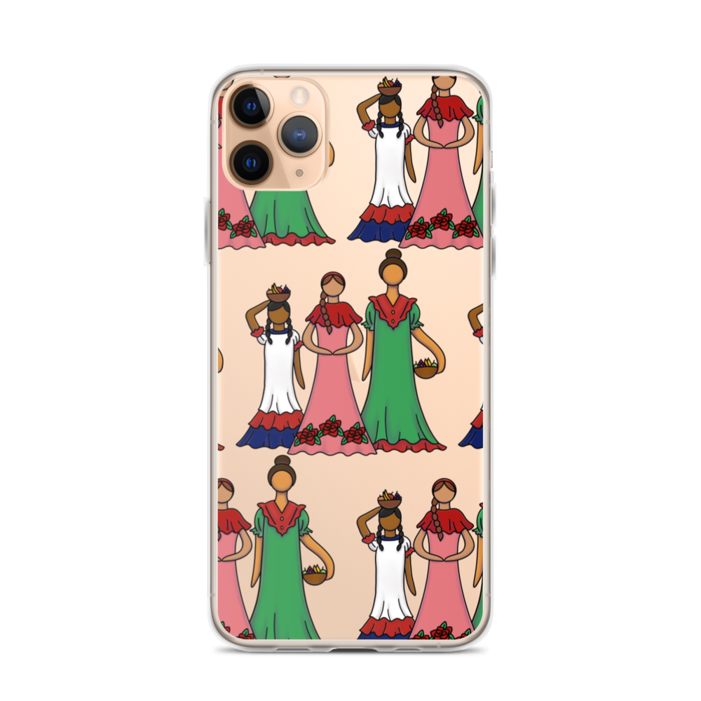 Dominican Faceless Dolls iPhone Case - 2020 - DominicanGirlfriend.com - Frases Dominicanas - República Dominicana Lifestyle Graphic T-Shirts Streetwear & Accessories - New York - Bronx - Washington Heights - Miami - Florida - Boca Chica - USA - Dominican Clothing