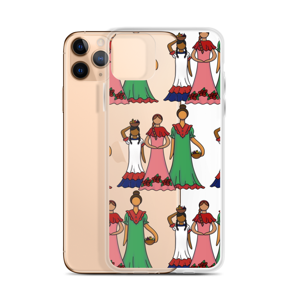 Dominican Faceless Dolls iPhone Case  - 2020 - DominicanGirlfriend.com - Frases Dominicanas - República Dominicana Lifestyle Graphic T-Shirts Streetwear & Accessories - New York - Bronx - Washington Heights - Miami - Florida - Boca Chica - USA - Dominican Clothing