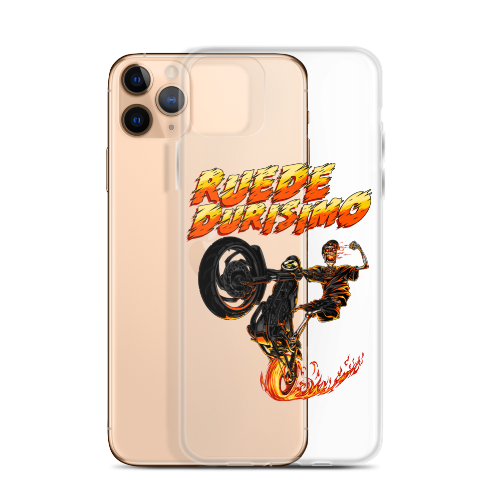 Ruede Durisimo iPhone Case  - 2020 - DominicanGirlfriend.com - Frases Dominicanas - República Dominicana Lifestyle Graphic T-Shirts Streetwear & Accessories - New York - Bronx - Washington Heights - Miami - Florida - Boca Chica - USA - Dominican Clothing