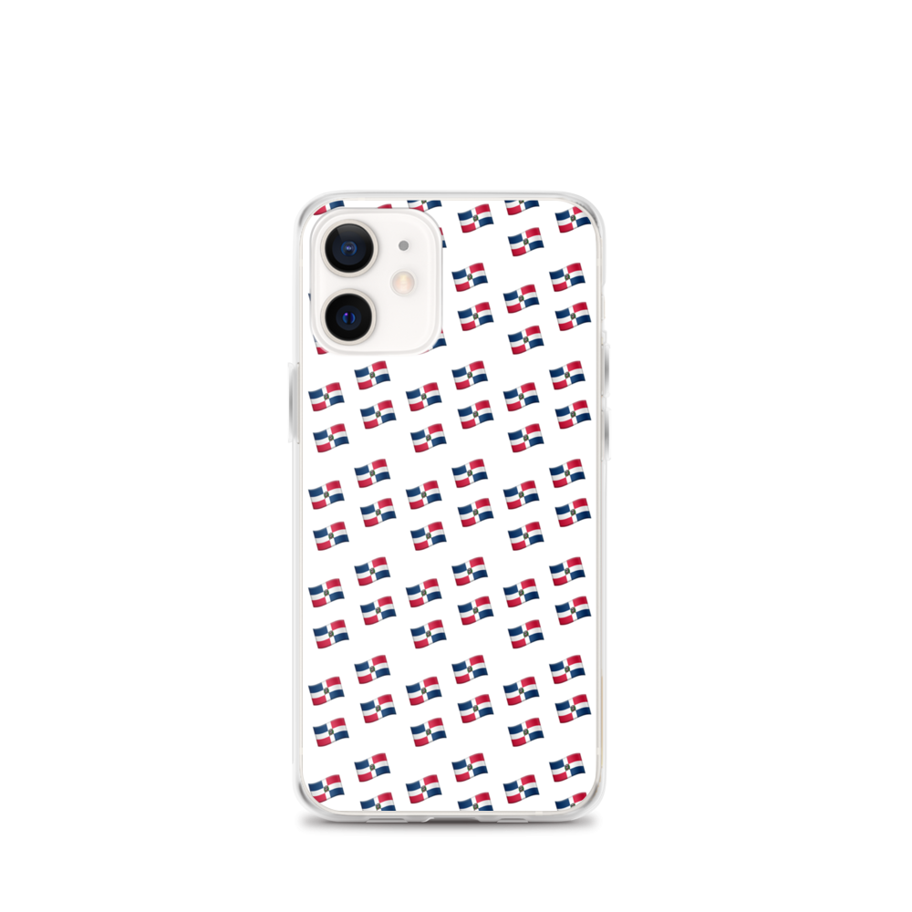 All-Over Emoji República Dominicana Flag iPhone Case  - 2020 - DominicanGirlfriend.com - Frases Dominicanas - República Dominicana Lifestyle Graphic T-Shirts Streetwear & Accessories - New York - Bronx - Washington Heights - Miami - Florida - Boca Chica - USA - Dominican Clothing