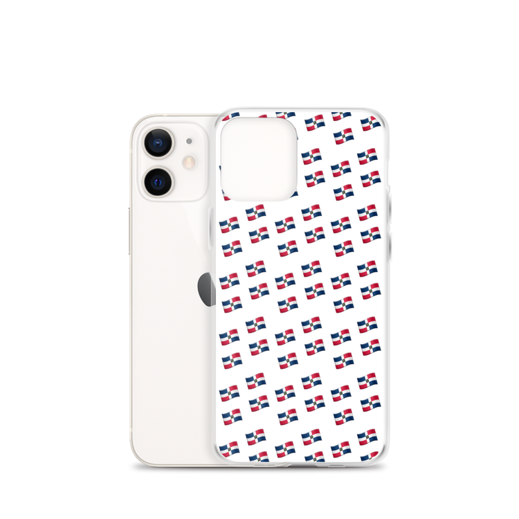 All-Over Emoji República Dominicana Flag iPhone Case - 2020 - DominicanGirlfriend.com - Frases Dominicanas - República Dominicana Lifestyle Graphic T-Shirts Streetwear & Accessories - New York - Bronx - Washington Heights - Miami - Florida - Boca Chica - USA - Dominican Clothing