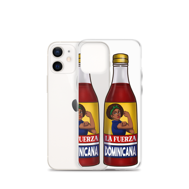 La Fuerza Dominicana iPhone Case - 2020 - DominicanGirlfriend.com - Frases Dominicanas - República Dominicana Lifestyle Graphic T-Shirts Streetwear & Accessories - New York - Bronx - Washington Heights - Miami - Florida - Boca Chica - USA - Dominican Clothing