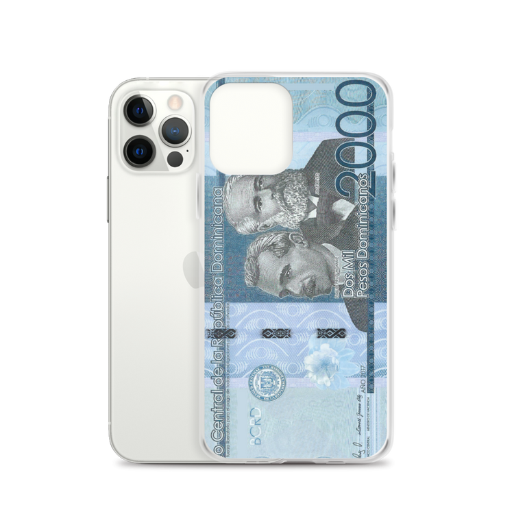2000 Dominican Pesos iPhone Case - 2020 - DominicanGirlfriend.com - Frases Dominicanas - República Dominicana Lifestyle Graphic T-Shirts Streetwear & Accessories - New York - Bronx - Washington Heights - Miami - Florida - Boca Chica - USA - Dominican Clothing