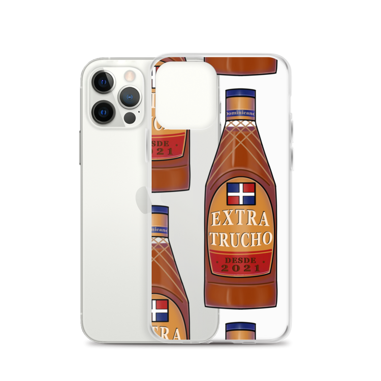 Extra Trucho Dominican Rum iPhone Case - 2020 - DominicanGirlfriend.com - Frases Dominicanas - República Dominicana Lifestyle Graphic T-Shirts Streetwear & Accessories - New York - Bronx - Washington Heights - Miami - Florida - Boca Chica - USA - Dominican Clothing