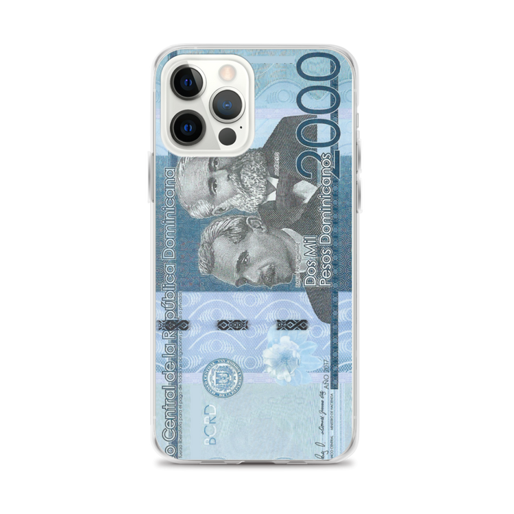 2000 Dominican Pesos iPhone Case - 2020 - DominicanGirlfriend.com - Frases Dominicanas - República Dominicana Lifestyle Graphic T-Shirts Streetwear & Accessories - New York - Bronx - Washington Heights - Miami - Florida - Boca Chica - USA - Dominican Clothing