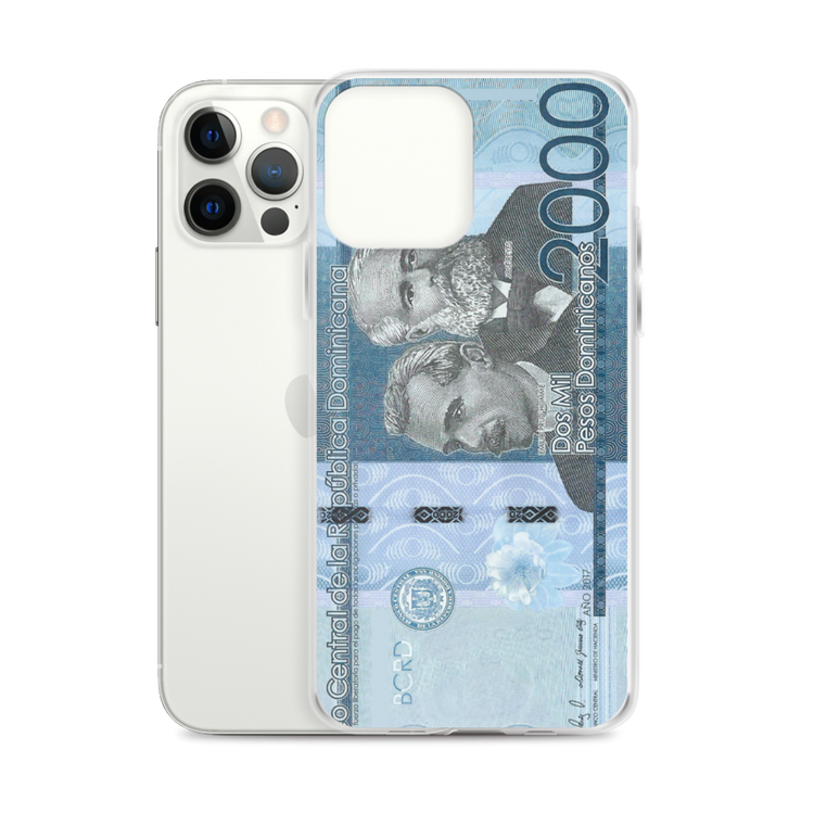 2000 Dominican Pesos iPhone Case - 2020 - DominicanGirlfriend.com - Frases Dominicanas - República Dominicana Lifestyle Graphic T-Shirts Streetwear & Accessories - New York - Bronx - Washington Heights - Miami - Florida - Boca Chica - USA - Dominican Clothing