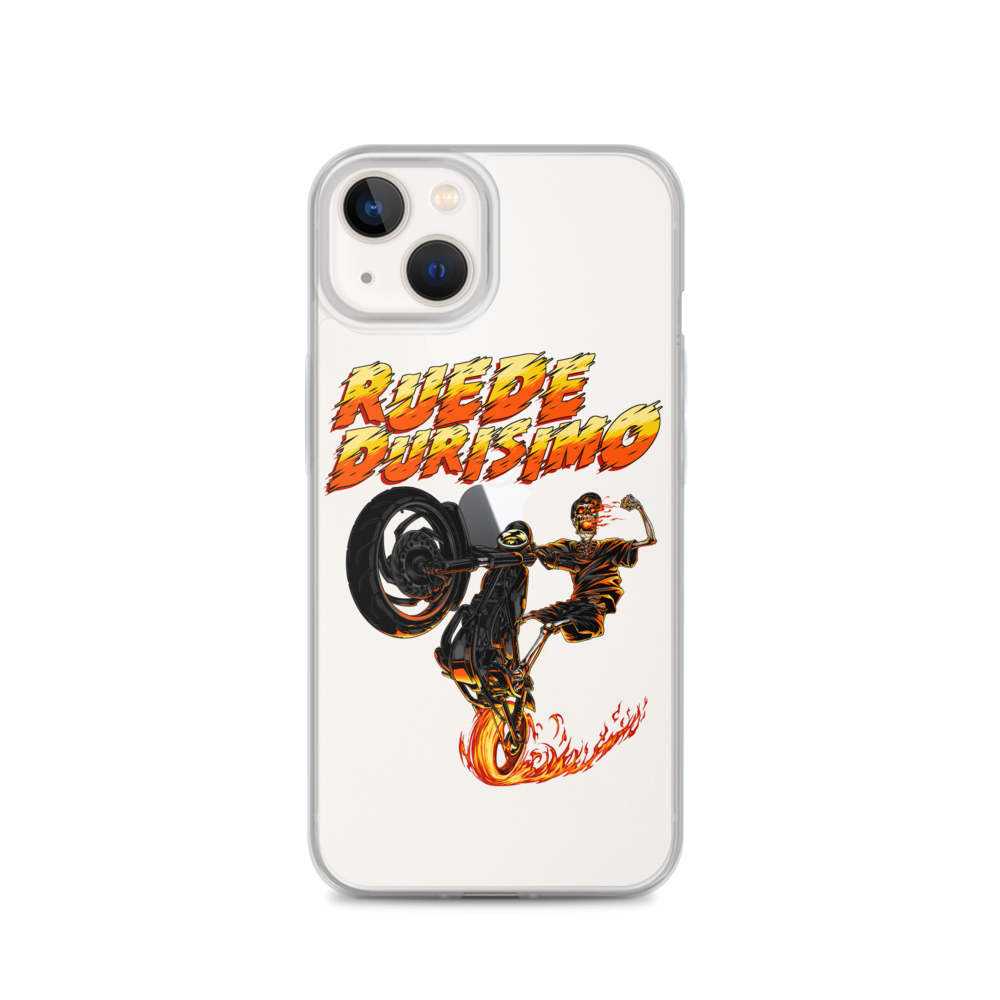 Ruede Durisimo iPhone Case  - 2020 - DominicanGirlfriend.com - Frases Dominicanas - República Dominicana Lifestyle Graphic T-Shirts Streetwear & Accessories - New York - Bronx - Washington Heights - Miami - Florida - Boca Chica - USA - Dominican Clothing