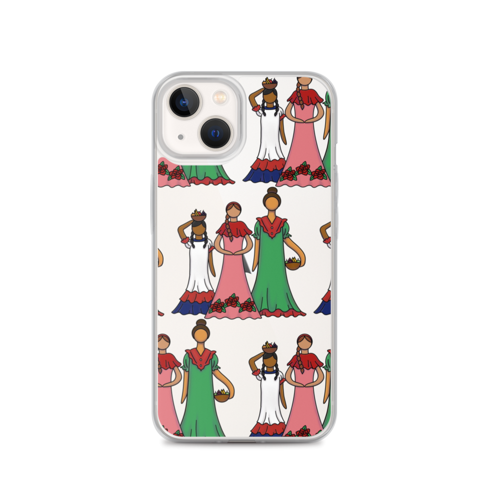 Dominican Faceless Dolls iPhone Case - 2020 - DominicanGirlfriend.com - Frases Dominicanas - República Dominicana Lifestyle Graphic T-Shirts Streetwear & Accessories - New York - Bronx - Washington Heights - Miami - Florida - Boca Chica - USA - Dominican Clothing