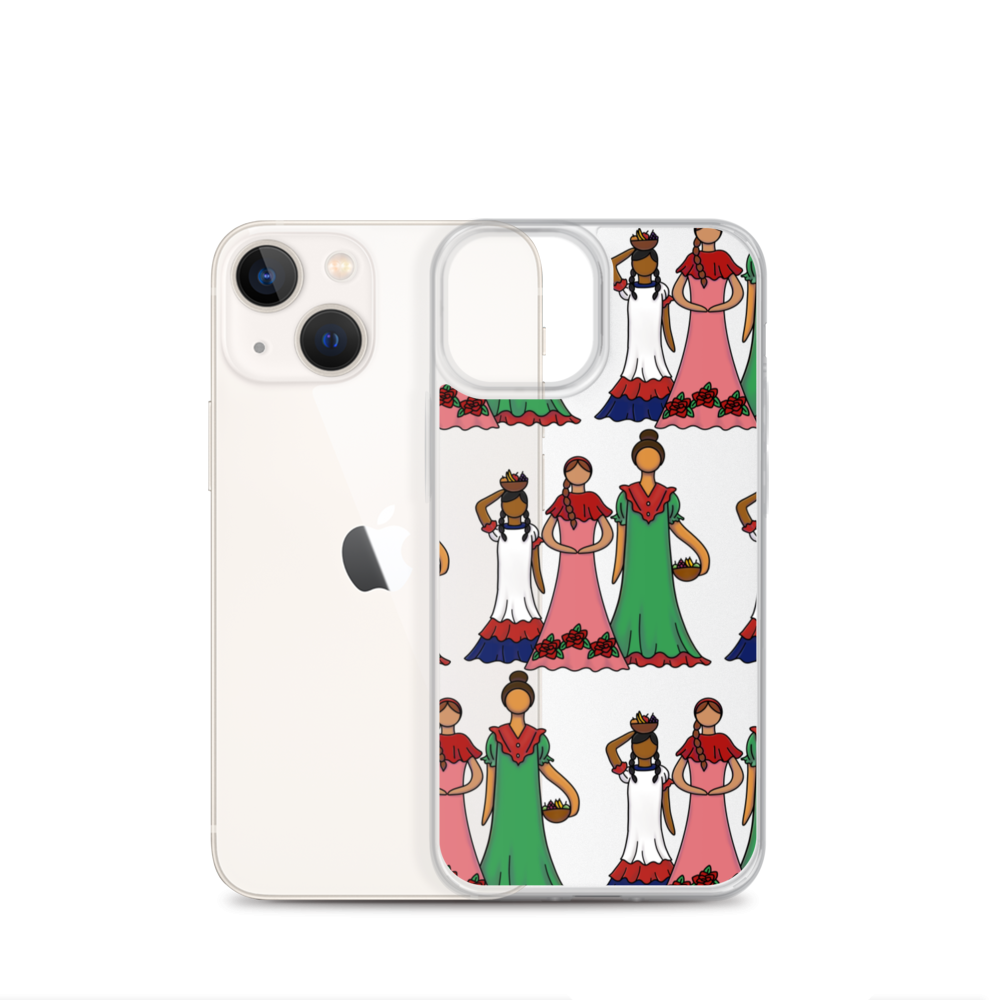 Dominican Faceless Dolls iPhone Case  - 2020 - DominicanGirlfriend.com - Frases Dominicanas - República Dominicana Lifestyle Graphic T-Shirts Streetwear & Accessories - New York - Bronx - Washington Heights - Miami - Florida - Boca Chica - USA - Dominican Clothing