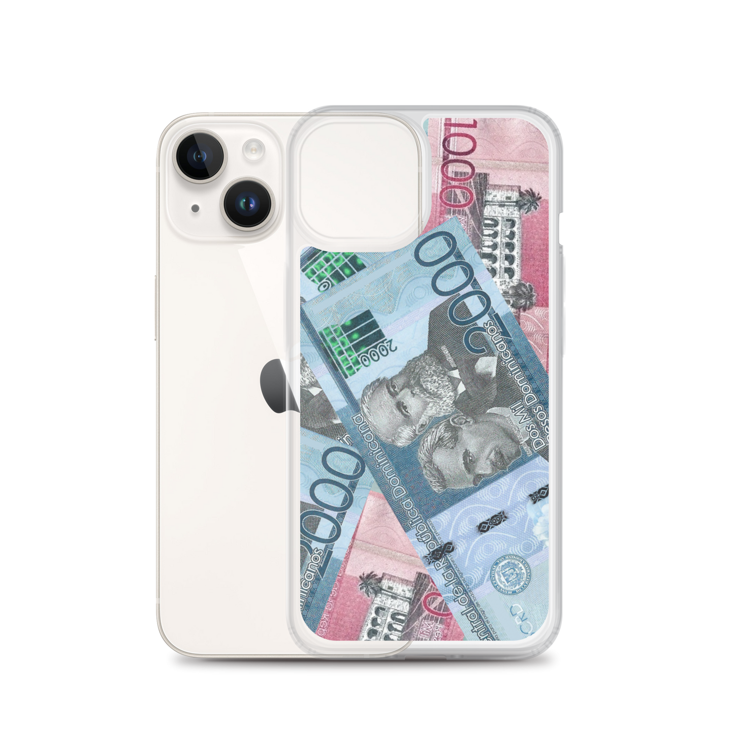 1000 y 2000 Dominican Pesos iPhone Case