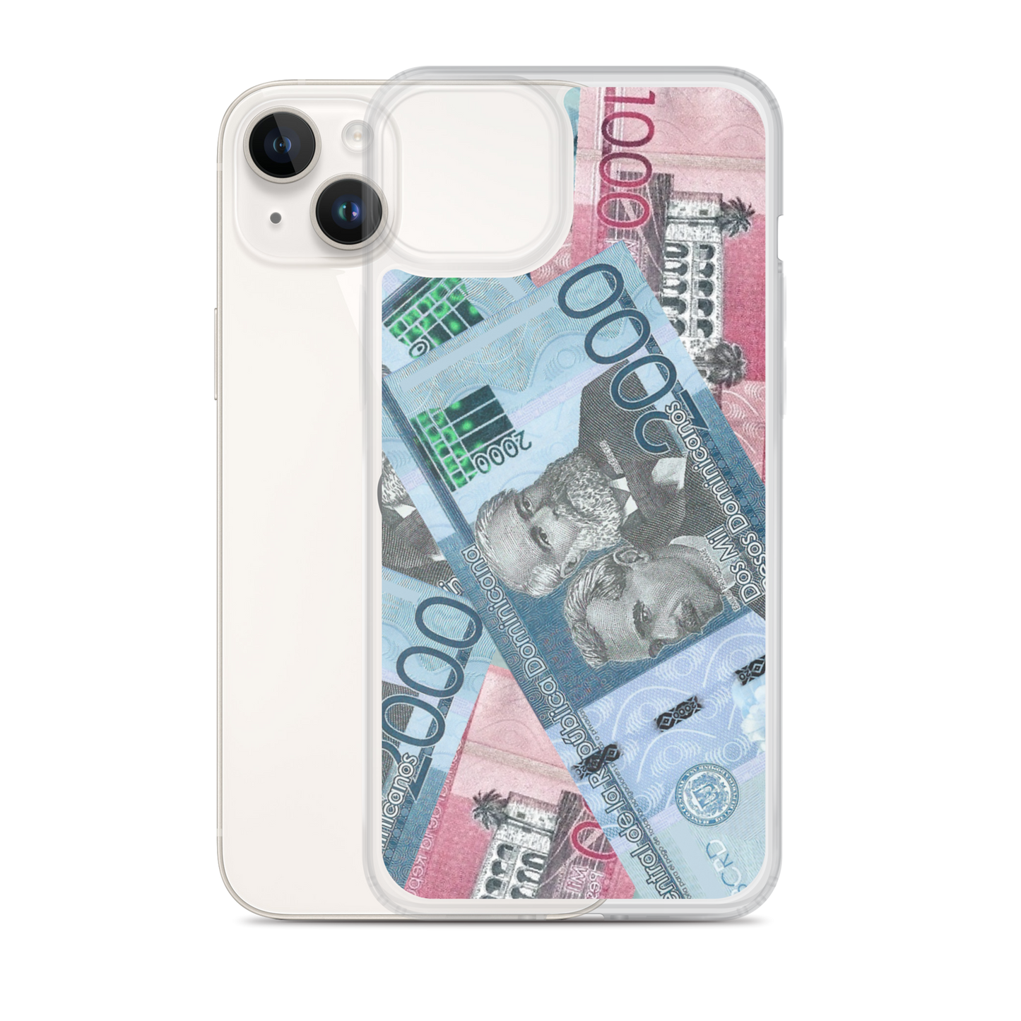 1000 y 2000 Dominican Pesos iPhone Case