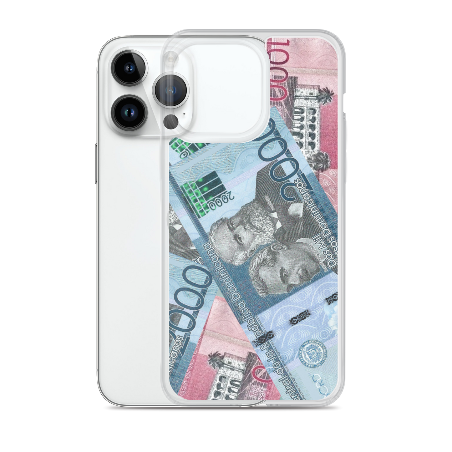 1000 y 2000 Dominican Pesos iPhone Case